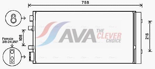 RTA5483D AVA Chłodnica klimatyzacji